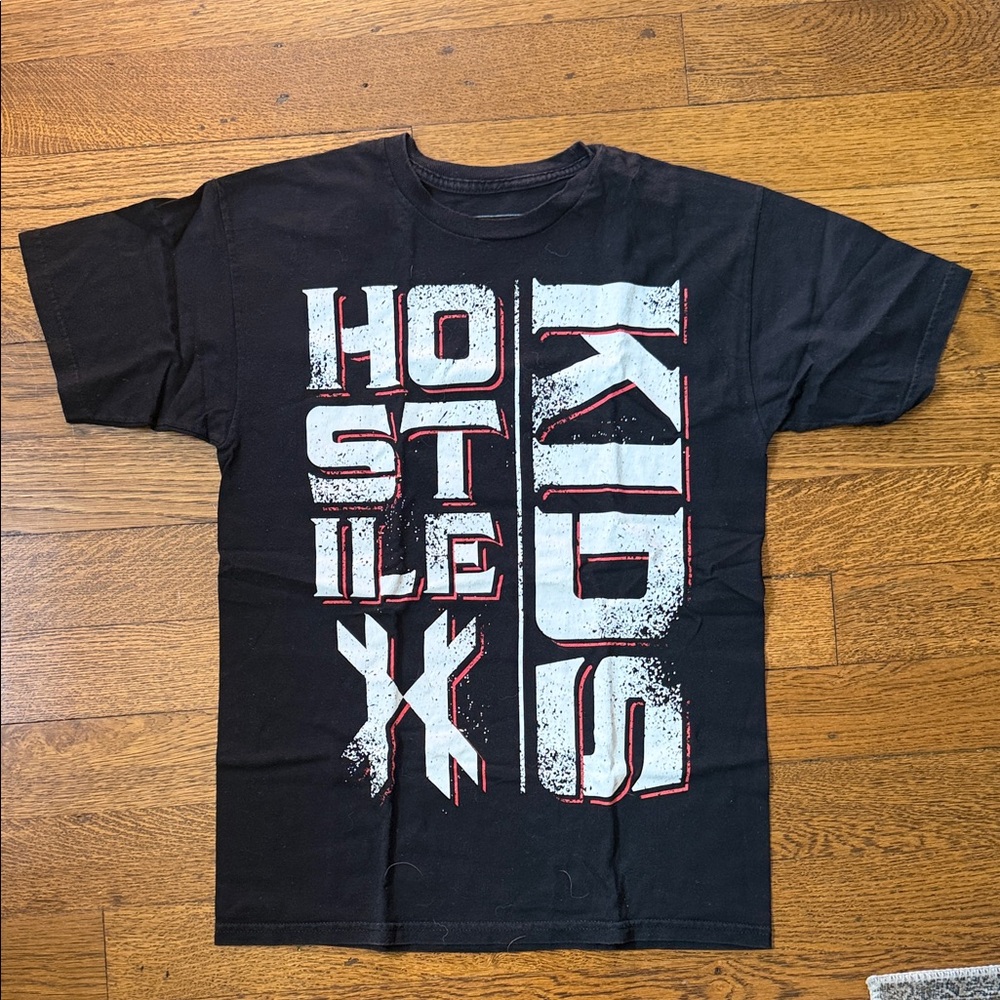 Black Graphic Short-Sleeve Tee